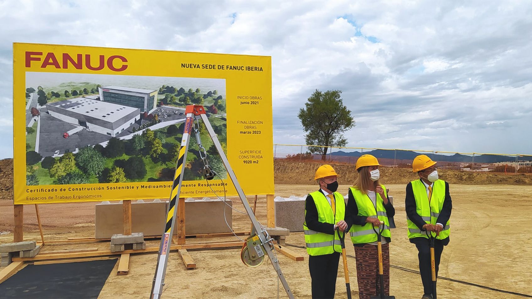 Acto de colocación de la primera piedra Mur Arquitectura